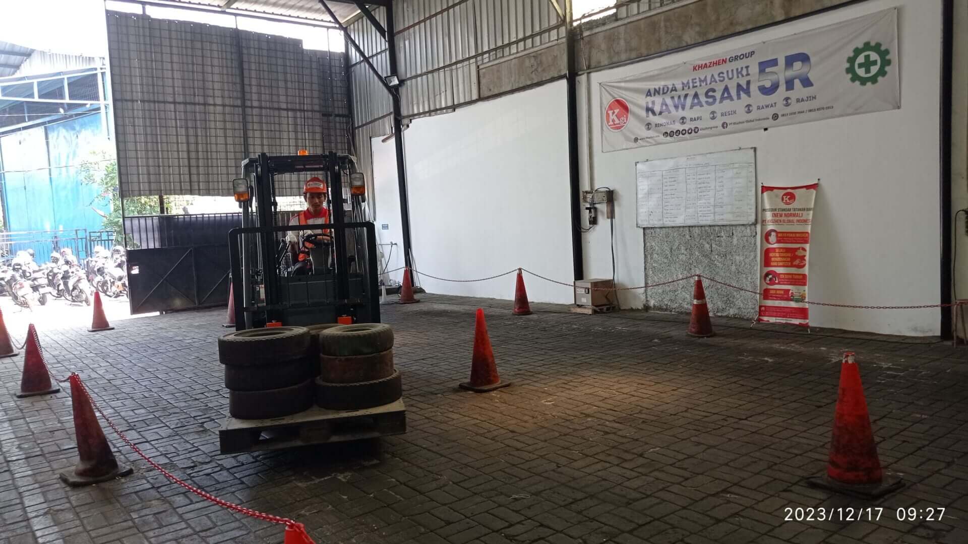 pelatihan sio forklift