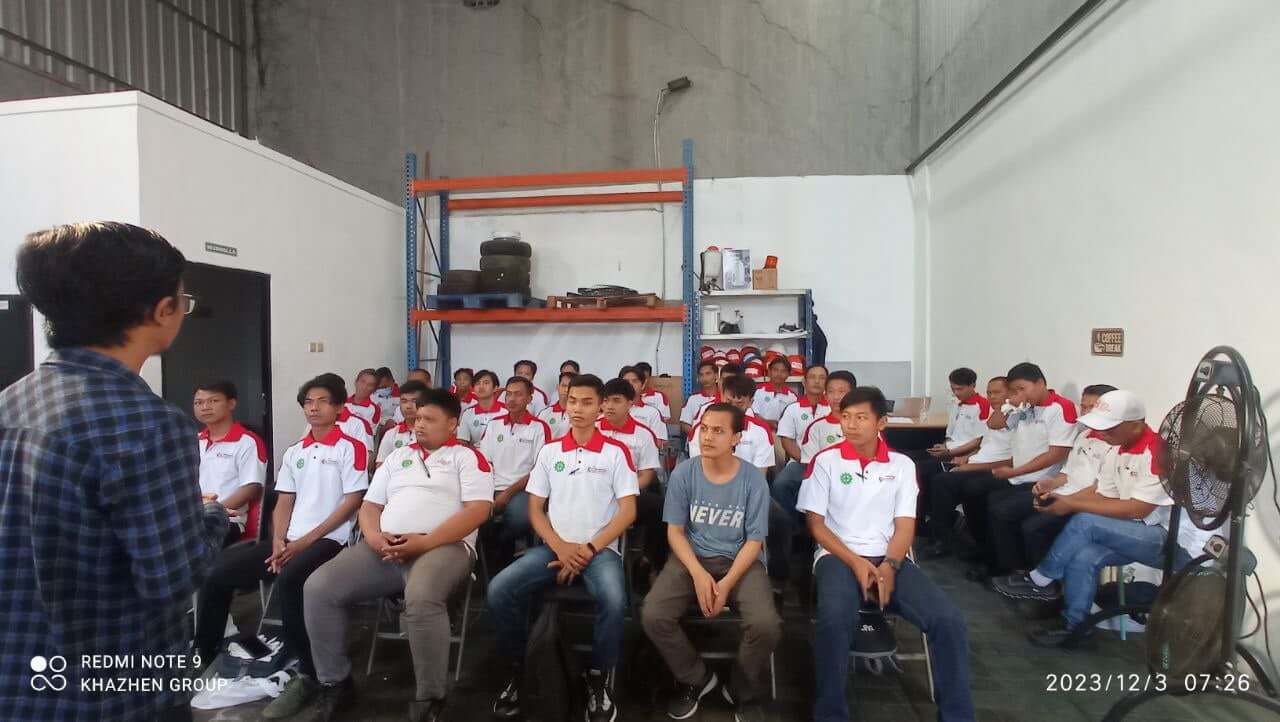 sertifikasi sio forklift kemnaker khazhen training